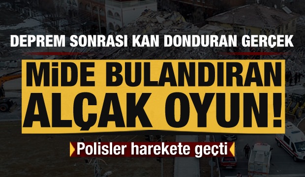 mide bulandıran oyun! Deprem sonrasıBu kadar da olmaz...