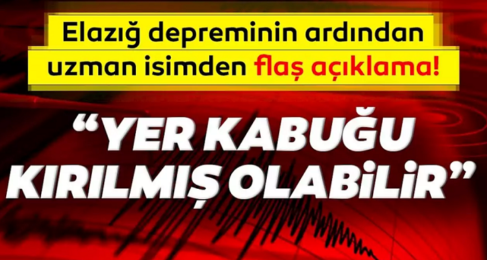 flaş uyarı! Türkiye deprem haritası ile Yer kabuğu kırılmış olabilir...