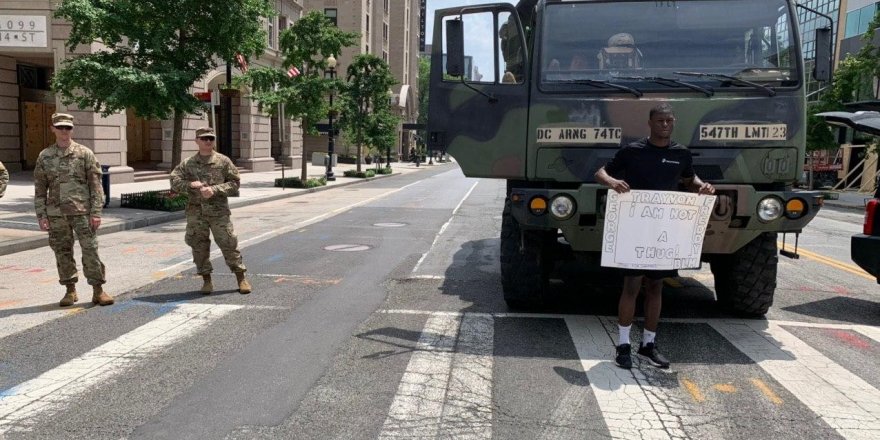 ABD Washington’da George Floyd protestoları yeniden ateşlendi