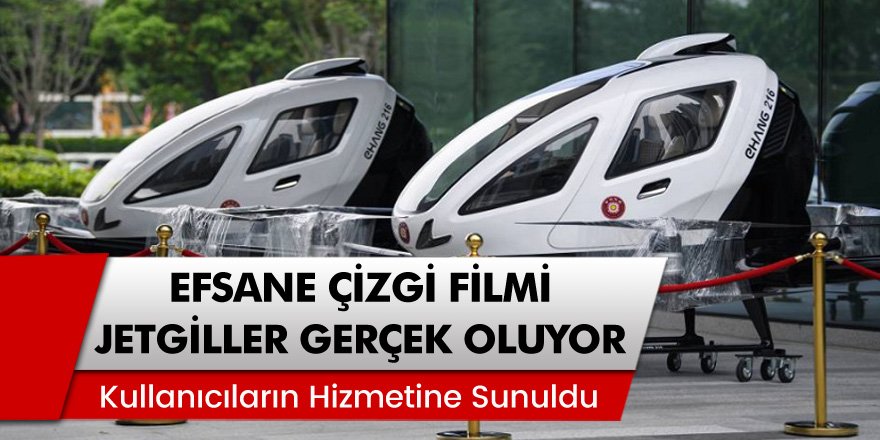 Dünyanın yolcu taşıyabilme özelliğine sahip drone kabinleri hizmete sunuldu