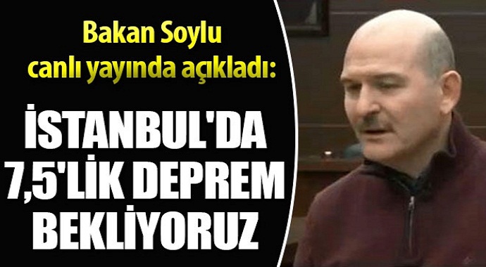 Süleyman soylu'dan deprem bölgesinde önemli açıklamalar