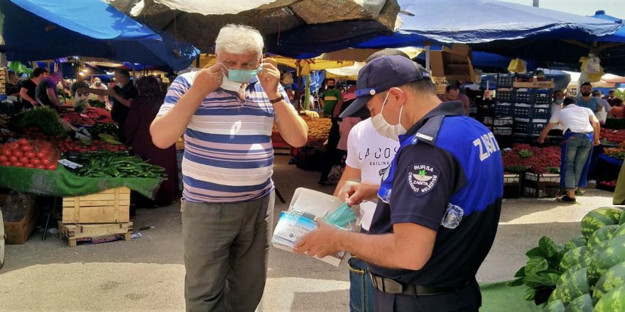 Bursa Osmangazi'de zabıtadan normalleşme denetimi