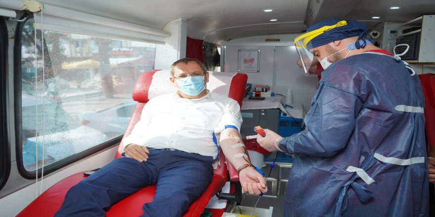 Başkan Mesut Ergin’den minik Uğur ve lösemili çocuklara can desteği