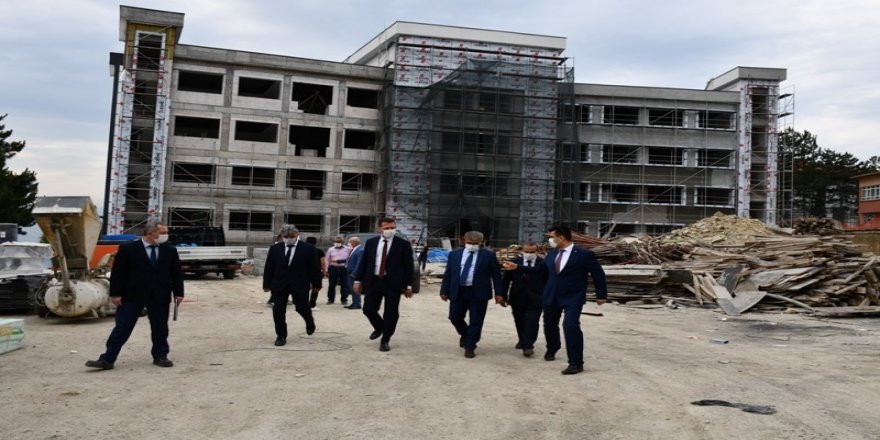 Karabük Safranbolu'da okul inşaatları devam ediyor