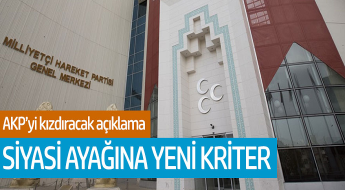 AKP'yi kızdıracak açıklama! Siyasi ayağına yeni kriter