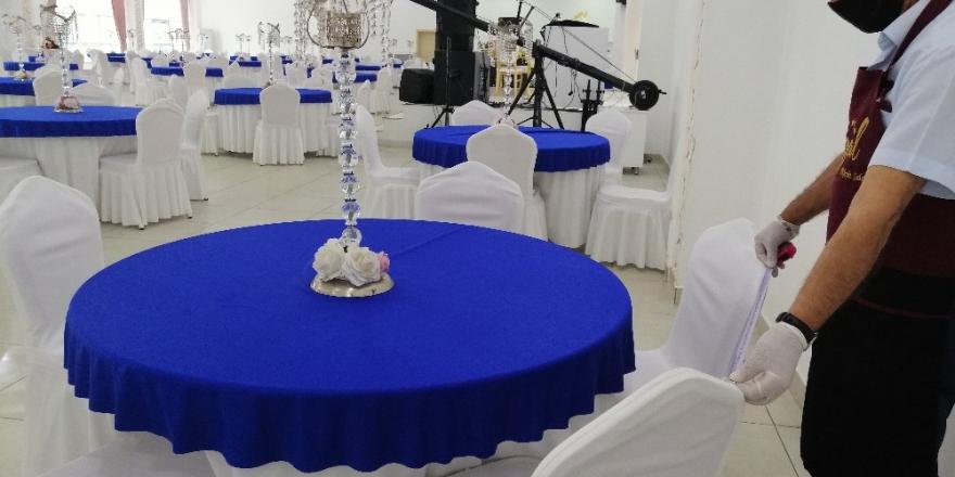 Amasya’da düğün salonları 1 Temmuz’a hazırlanıyor