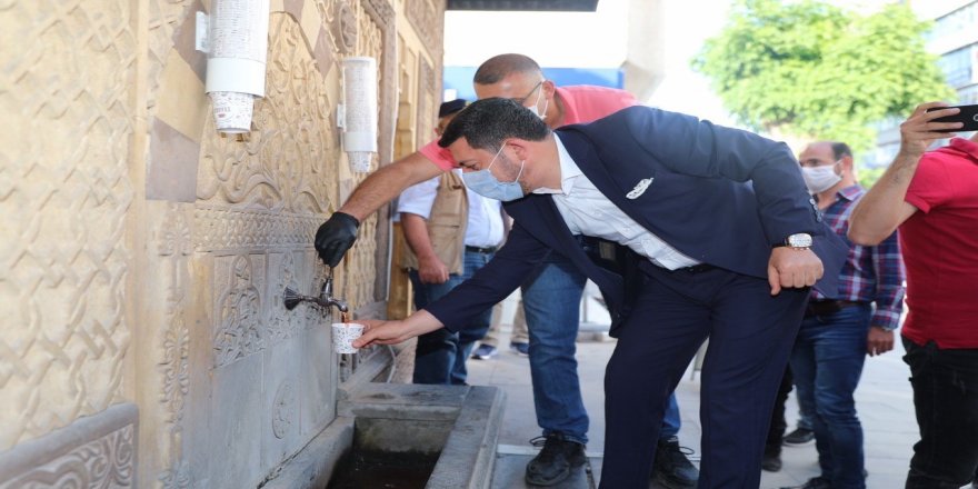 Nevşehir'de musluklardan şerbet akıyor