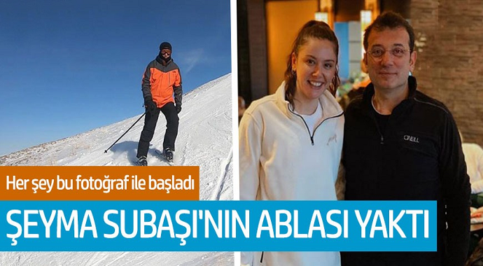 Her şey bu fotoğraf ile başladı! Şeyma Subaşı'nın ablası yaktı