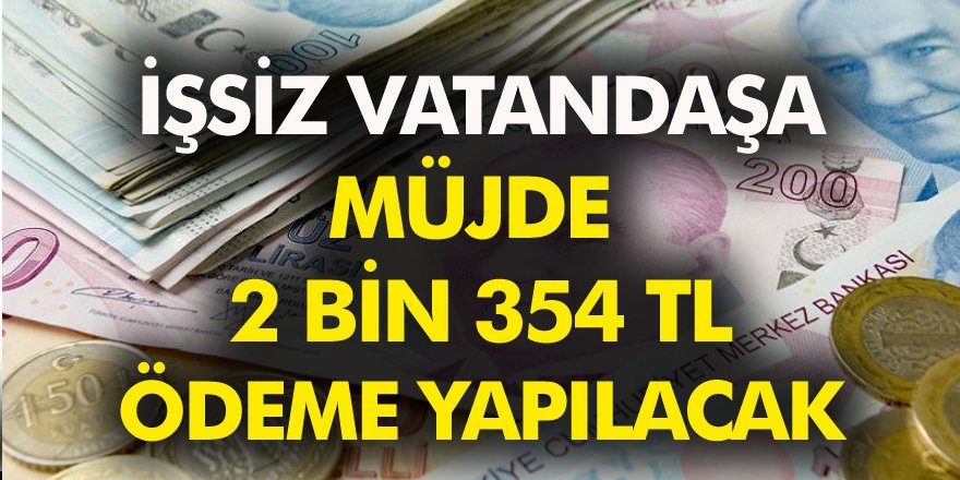 İşten Çıkarılan Vatandaşlar Müjde! Devletten 2354 TL’ye Kadar Maaş! İşte ayrıntılar