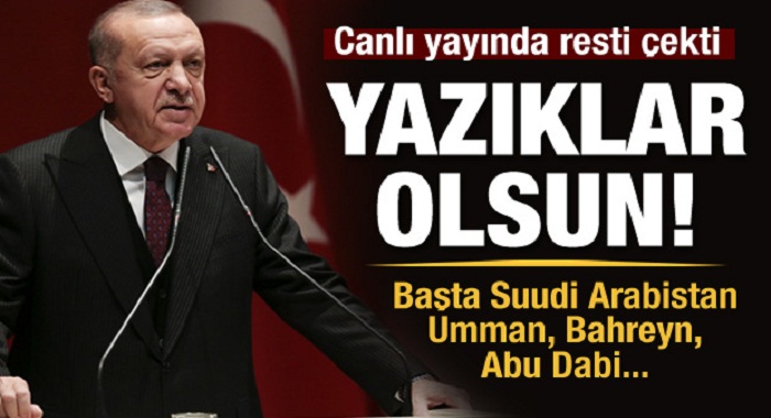 Başkan Erdoğan'dan sert tepki!