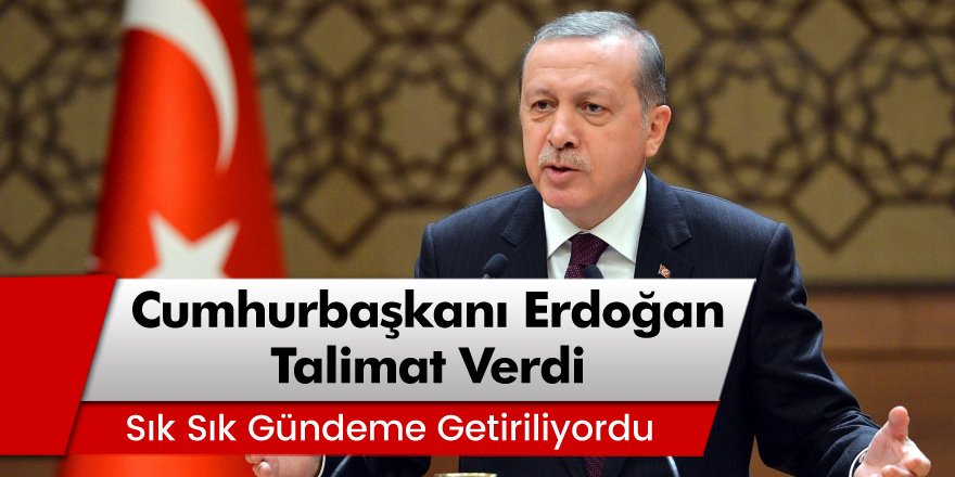 Sık sık gündeme getirilen Ermeni soykırımı iddialarına Cumhurbaşkanı Erdoğan'dan talimat