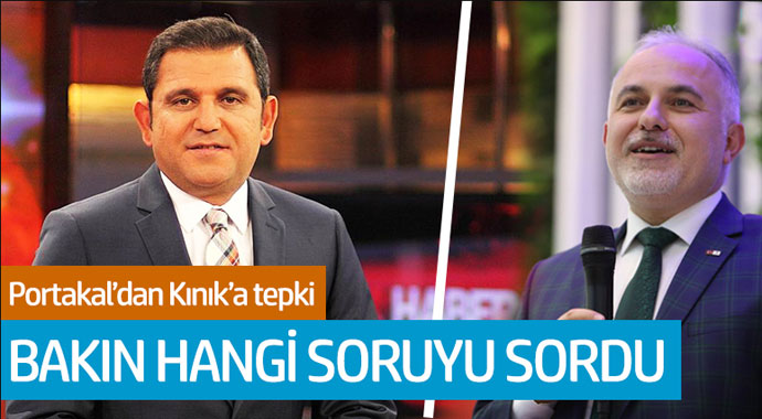 Fatih Portakal'dan Kınık'a Tepki! Bakın Hangi Soruyu Sordu