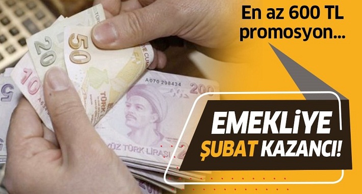 Milyonlarca emekliye Şubat kazancı! Emeklilerin alacağı en düşük promosyon ne kadar olacak?