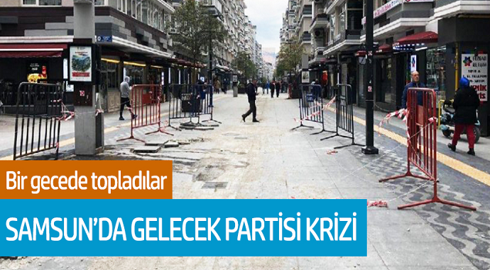 Samsum'da Gelecek Partisi Krizi! Bir Gecede Topladılar