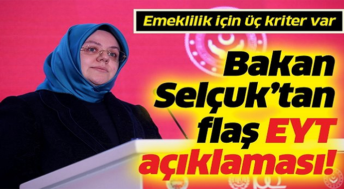 EYT'de son durum açıklaması! işte bakan'dan güncel açıklama!