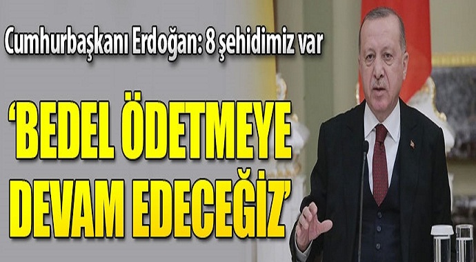 Erdoğan: İdlib'deki gelişmeler altından kalkılamaz bir duruma geldi