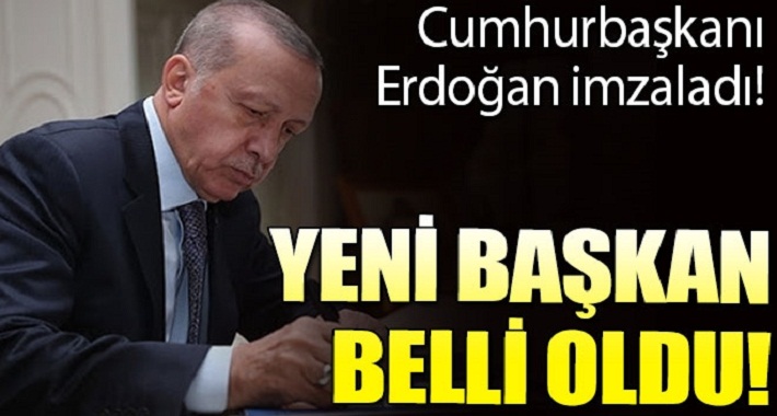 Gelir İdaresi Başkanı belli oldu!