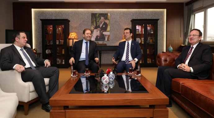 Ekrem İmamoğlu'ndan Maltepe Belediyesi’ne ziyaret