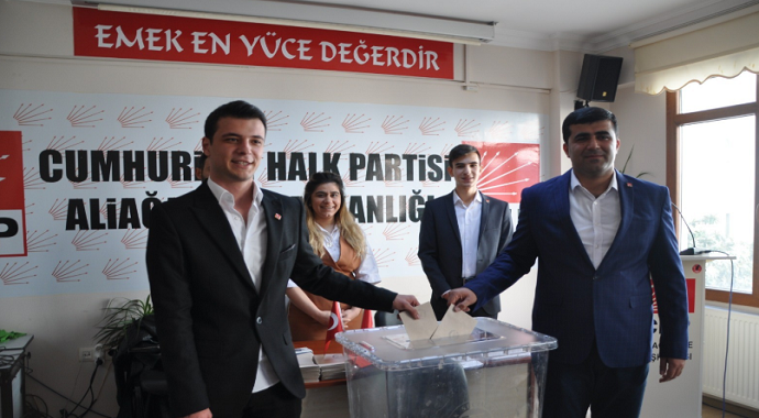 CHP Aliağa Gençlik Kollarında Ahmet Orhan dönemi