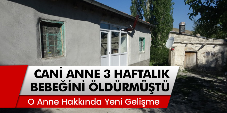 3 Haftalık kız bebeğini boğarak öldüren cani anne hakkında yeni gelişme