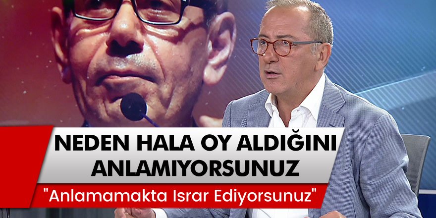 Fatih Altaylı: "AKP'nin neden oy aldığını  hala anlamıyorsunuz?"
