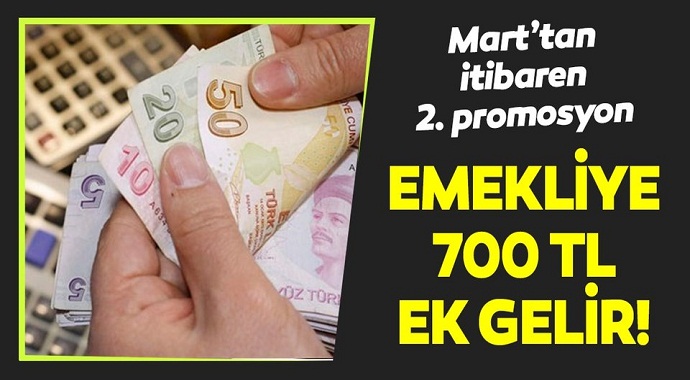 Emekliye 700 TL 2020 promosyon ödemeleri ne kadar olacak?