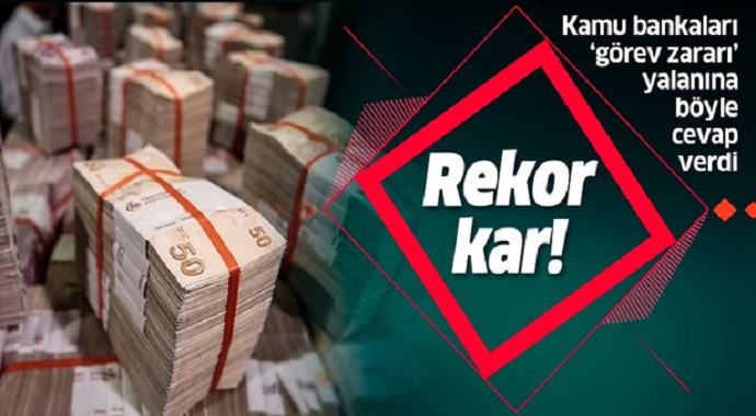 kamu bankaları, kârlılıkta da tarih yazdı