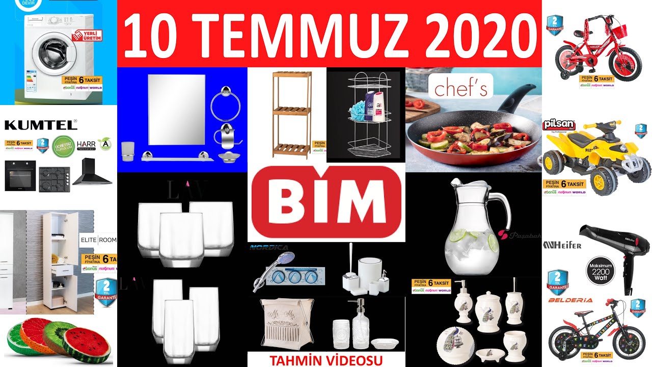 BIM Aktüel Katalogu 10-16 Temmuz arasında: Dijitsu LED TV ve daha fazla ürün yer alıyor!