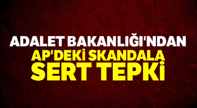 Adalet Bakanlığı'ndan AP'deki skandala sert tepki