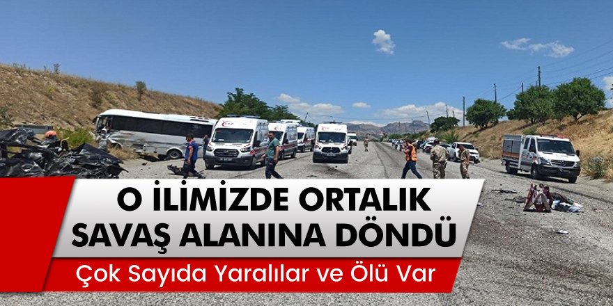 O İlimizde Ortalık Savaş Alanına Döndü! Çok Sayıda Yaralılar ve Ölü Var