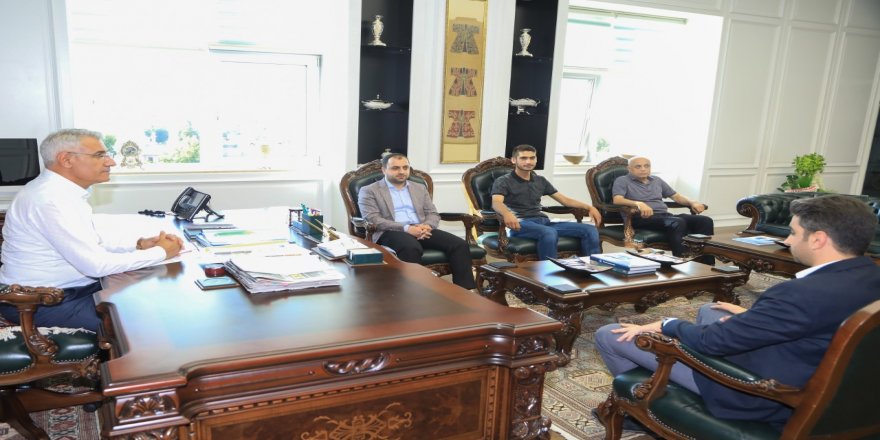 Gençlerden Osman Güder’e teşekkür ziyareti