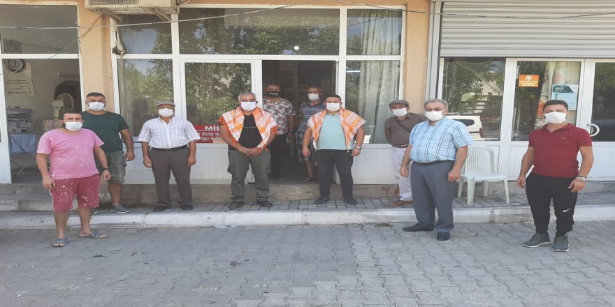 Muğla'da Yörüklerden avcılara ziyaret