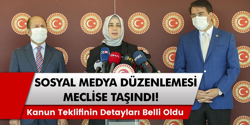 Sosyal medya düzenlemesi Meclis'e taşındı! Kanun teklifinin detayları belli oldu