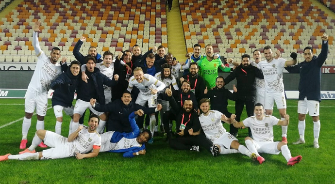 MKE Ankaragücü 14 hafta sonra 3 puan ile tanıştı