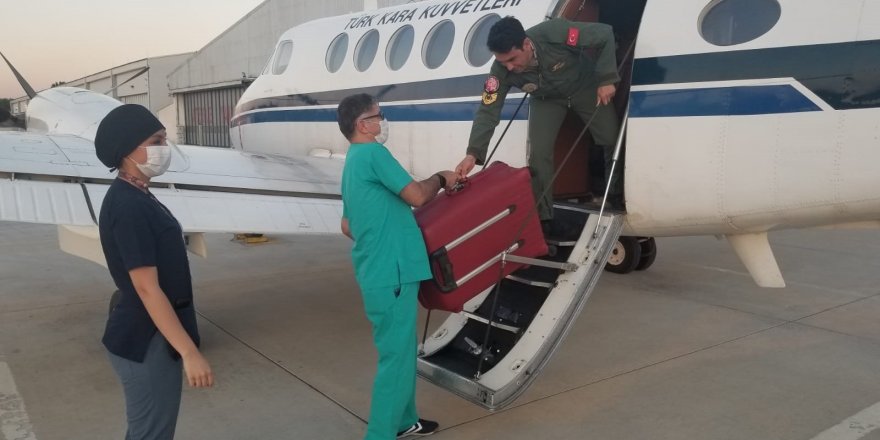 Organ nakli için Milli Savunma Bakanlığı'ndan uçak ve helikopter