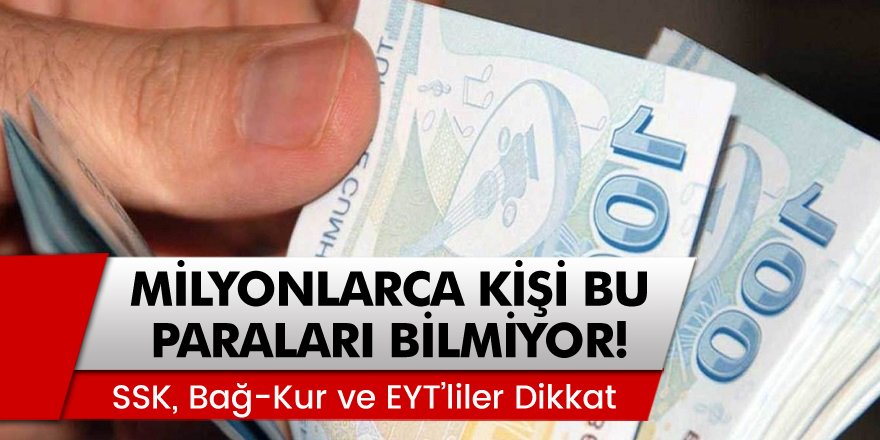 SGK, Bağ-Kur Primi Ödemiş EYT'li Milyonlarca Kişinin Bu Para İadesinden Haberi Yok... İşte Yapmanız Gerekenler