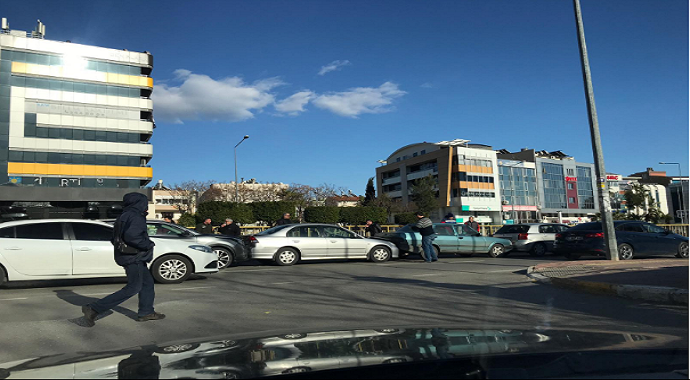 Antalya'da zincirleme trafik kazası