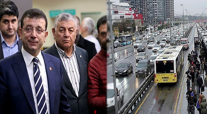 İBB’nin ulaşım zammı protesto edildi