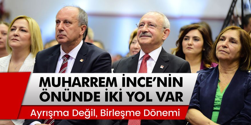 Sözcü yazarı Saygı Öztürk: "Muharrem İnce'nin önünde iki yol var"