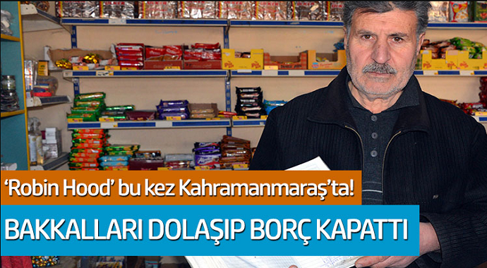 İki hayırsever veresiye defterindeki 5 bin liralık borcu ödedi