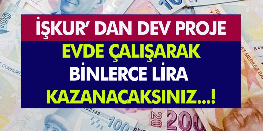 Evde Çalışarak Gelir Elde Etmek İsteyen Kadınlara Müjde..! İŞKUR Evde Paketleme İşini Duyurdu..!