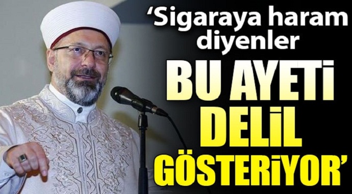 Diyanet İşleri Başkanı Erbaş: Sigara, bütün insanlığı derinden etkileyen bir sorun