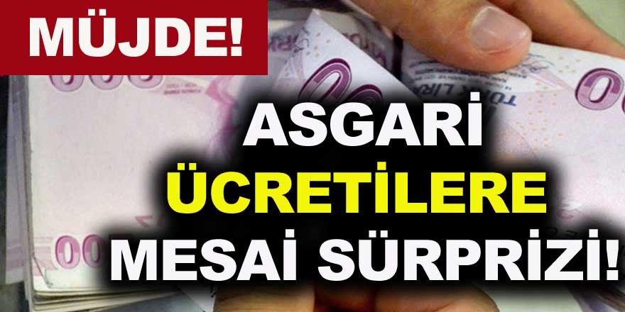 Asgari ücretlilerde mesai sürprizi! Ek mesailere ne kadar ödeme olacak? İşte detaylar...