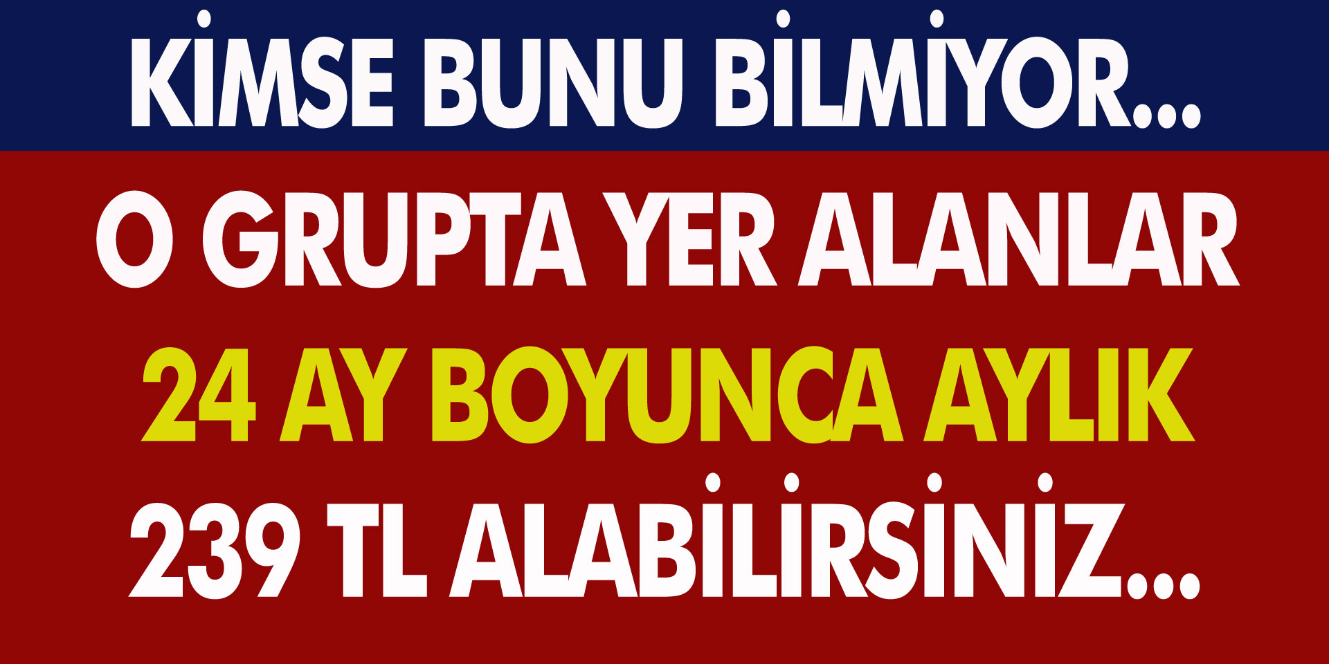 Kimse Bu Desteği Bilmiyor! 24 Ay Boyunca Aylık 239 TL Alabilirsiniz... Başvuru Şartları ve Detaylar