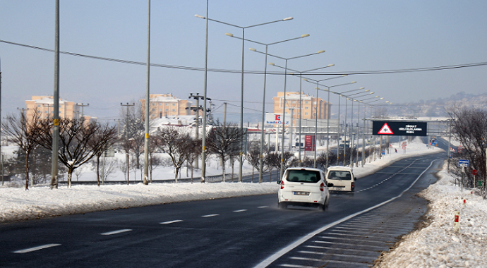 Bolu’da, 3 gün boyunca etkili olan kar yağışı durdu