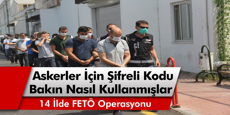 FETÖ'ya Ağır Darbe! Askerler için Onlarca Şifreli Kodu Bakın Nasıl Kullanmışlar...