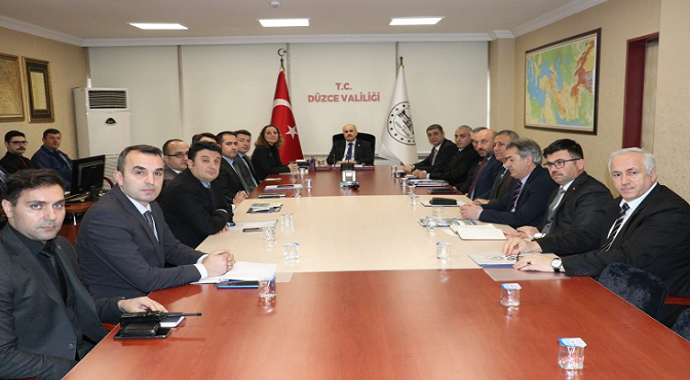 Üniversite Güvenlik Koordinasyon toplantısı yapıldı