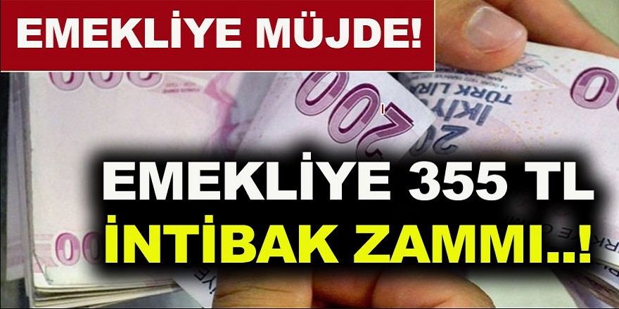 Milyonlarca kişinin gözü bu haberde! Emekliye intibak ile 355 TL zam müjdesi... İntibak zammı geliyor mu?