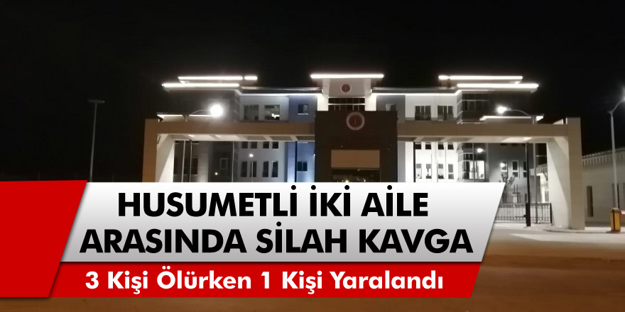 Erzurum'da Ortalık Savaş Alanına Döndü! İki Aile Arasında Silahlı Kavga