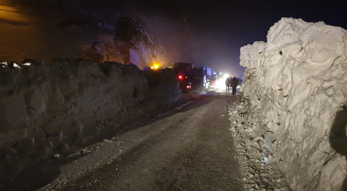 Zigana Dağı’ndaki çığla ilgili açıklama